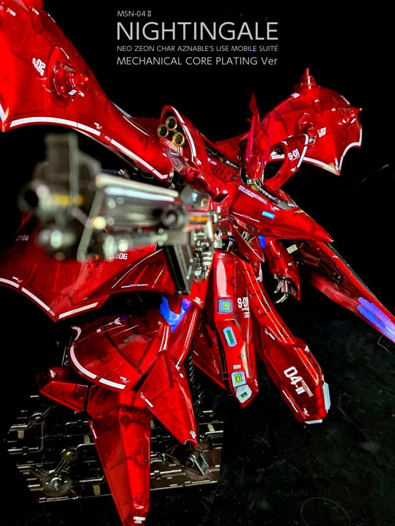 HG　ナイチンゲール　クリアカラー　メカニカルコアメッキ風–2枚目/制作者：しうまい