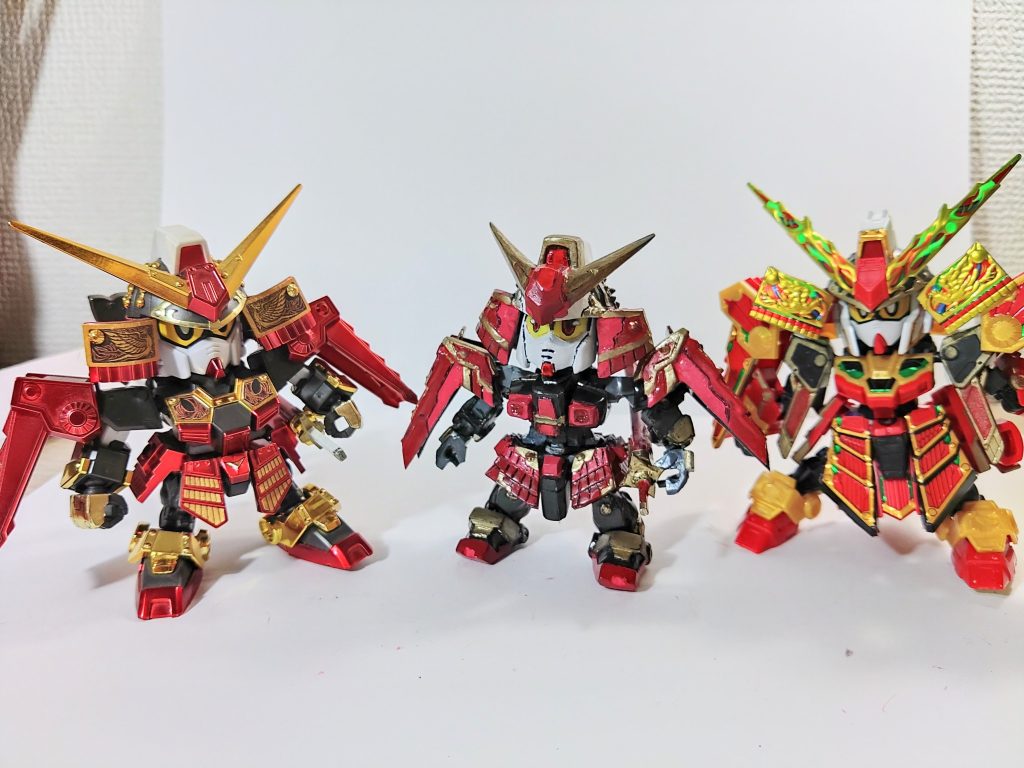 最後に比較。LGBBよりちょっと小さい感じ。(当初はもう少し小さくする予定でした)