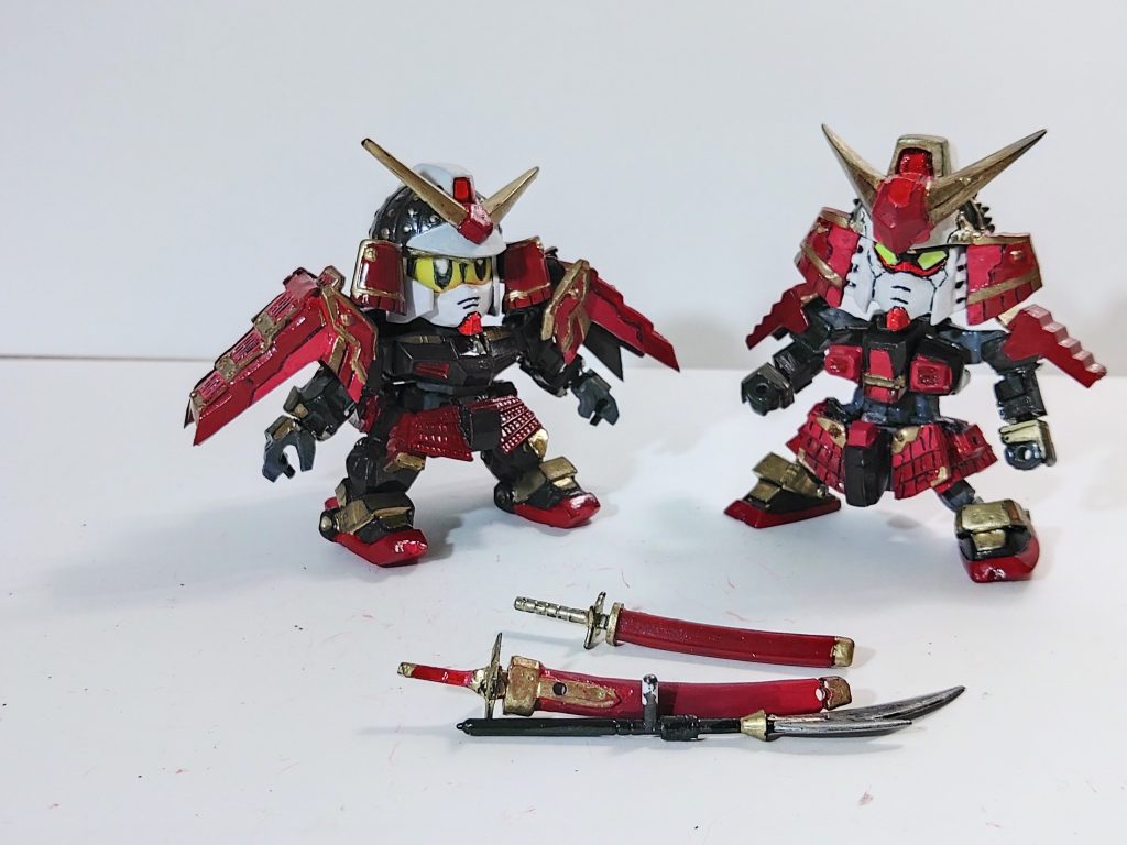 お互いのパーツを交換したり･･･