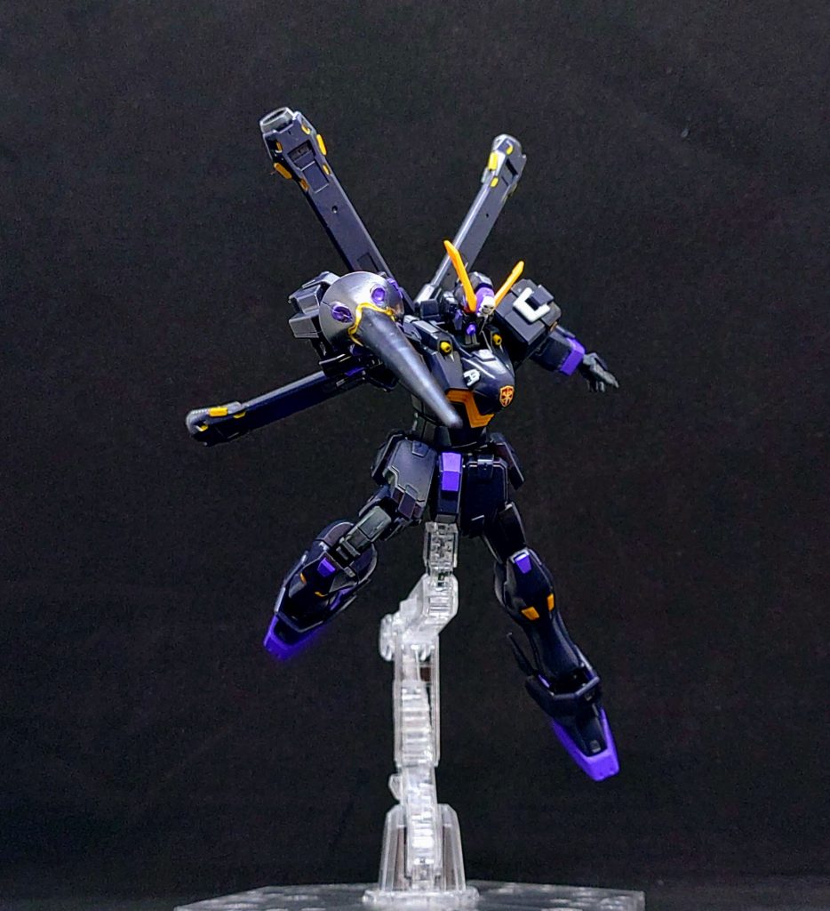 ショット・ランサーを構えて1枚クロスボーン・バンガードと貴族主義を象徴とさせるこの武装が好きですね...