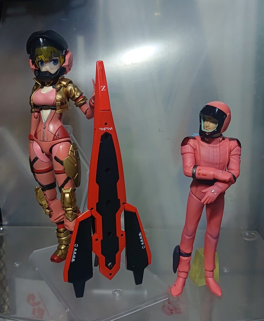 参考にしたハロカプのクワトロさんと。