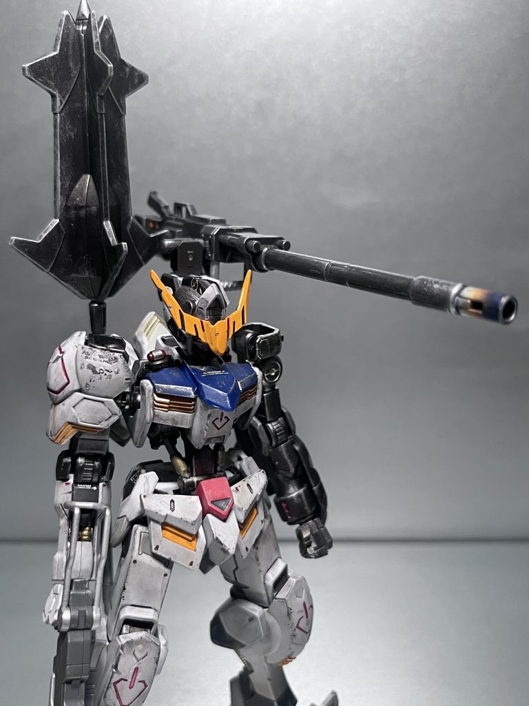 武装は陸戦型ガンダムのものを流用しました。