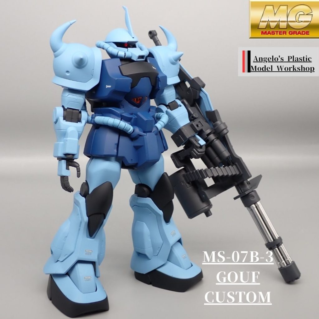 グフカスタム–2枚目/制作者：アンジェロのプラモデル工房