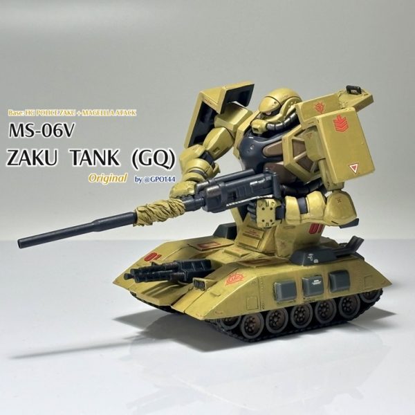 1/100 ザク タンク プラモデル 　ザクタンク 戦車 mg と同じサイズ 1/100 ザク タンク プラモデル ザクタンク 戦車 mg と同じサイズ