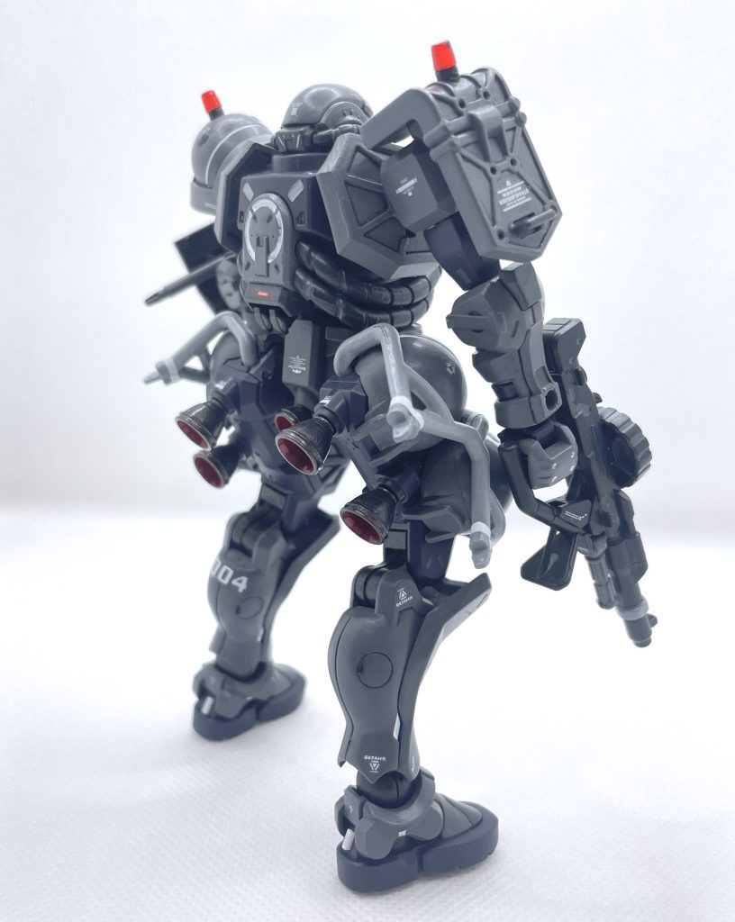 GQuuuuuuX、いろんなMSが登場しておもしろかったです。でもこの軍警ザクが一番タイプかも。