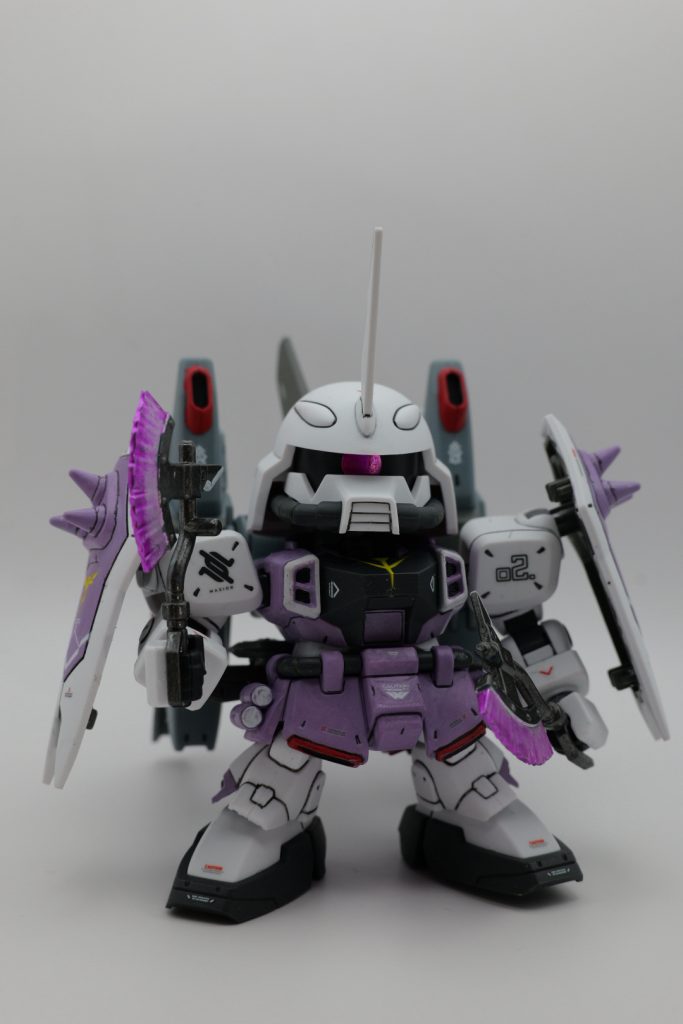 SDガンダムのガンダム系のみを製作していたのですが、箱画像の色合いやスタイルがカッコ良く購入しました。