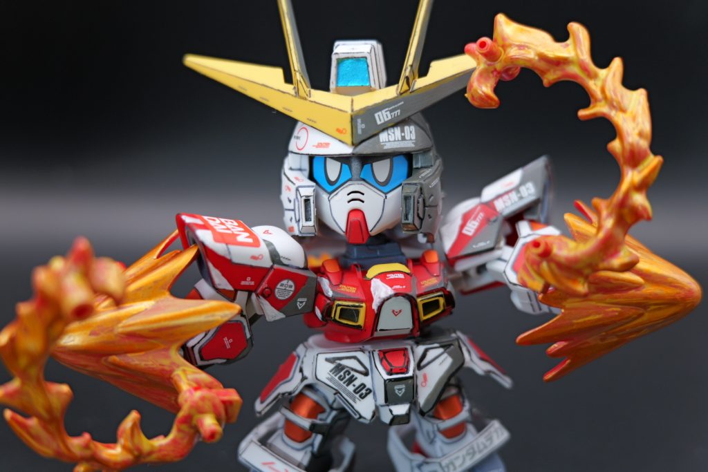 ＢＢ戦士　ビルドバーニングガンダム–4枚目/制作者：Nzoooooox