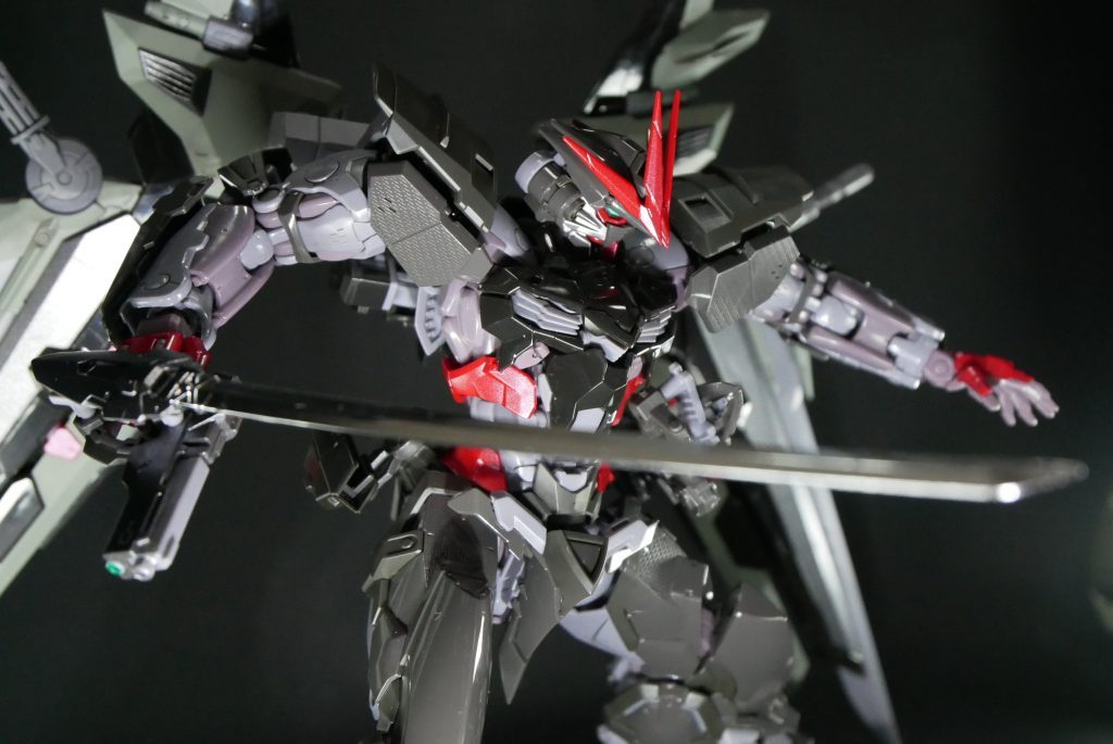 完成品　ハイレゾルーションモデル　ガンダム　アストレイ　ノワール–5枚目/制作者：suteteko76