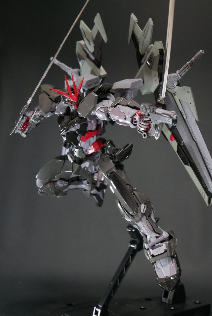 完成品　ハイレゾルーションモデル　ガンダム　アストレイ　ノワール–3枚目/制作者：suteteko76