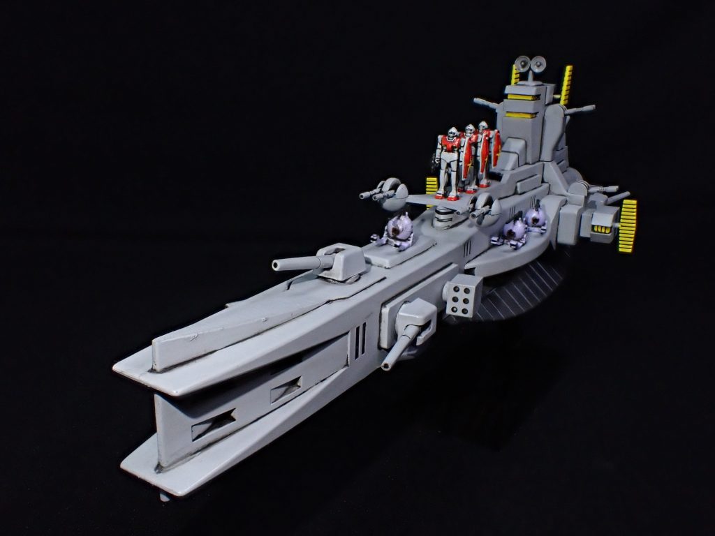 サラミス　1/1200旧キット–5枚目/制作者：muramura