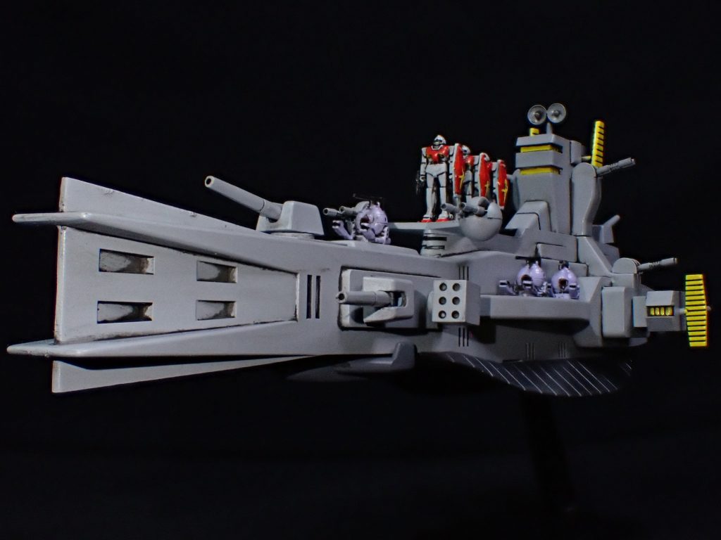 サラミス　1/1200旧キット–3枚目/制作者：muramura