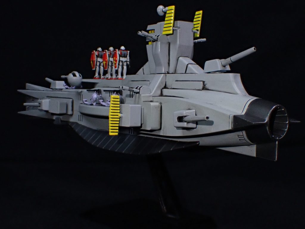 サラミス　1/1200旧キット–4枚目/制作者：muramura