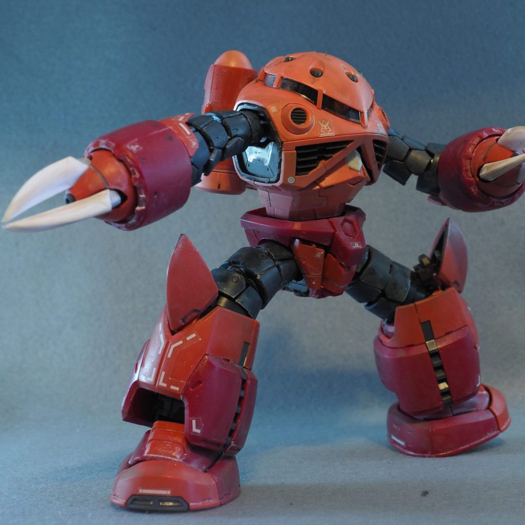 RGシャア専用ズゴック 成形色簡単仕上げ｜かみやしろさんのガンプラ