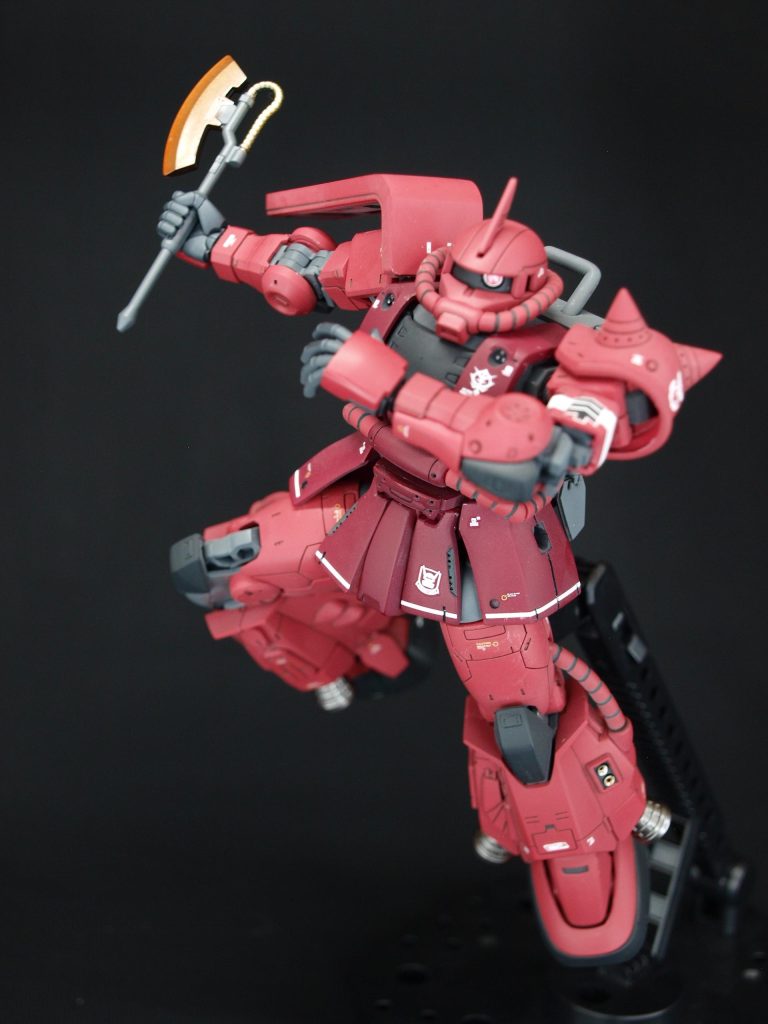 ヒートホークは、クリアオレンジで発熱表現。