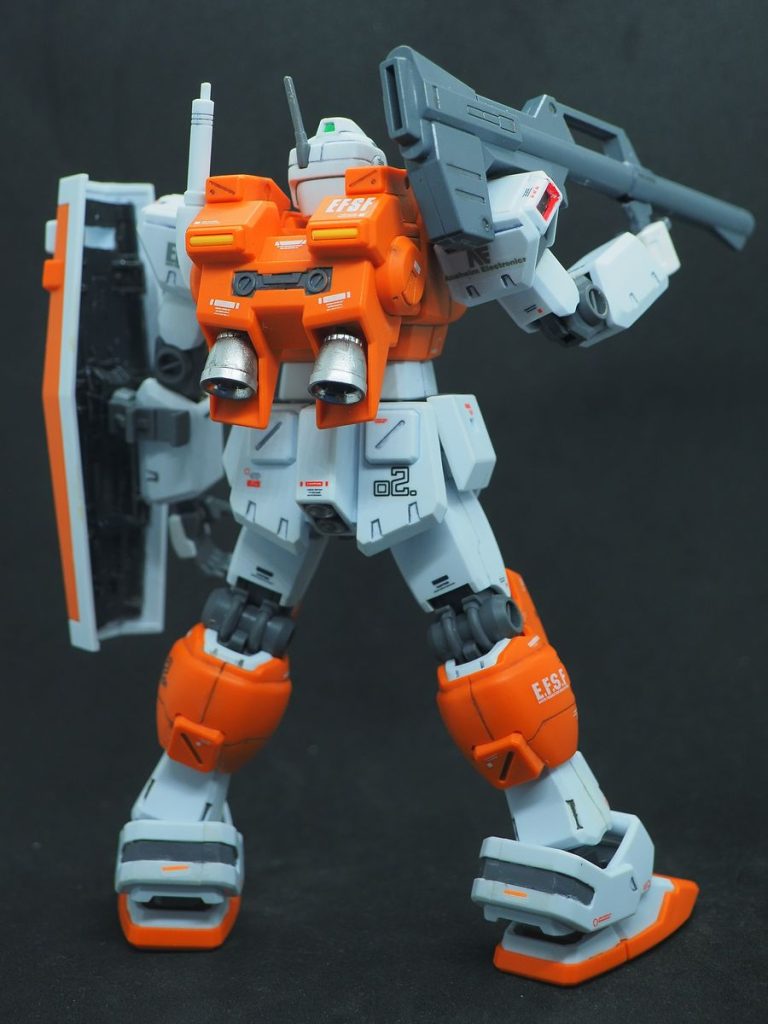 ０２の表示はサイサリス用ですが、同じ頃納入されてって事で(gundam-kao5)