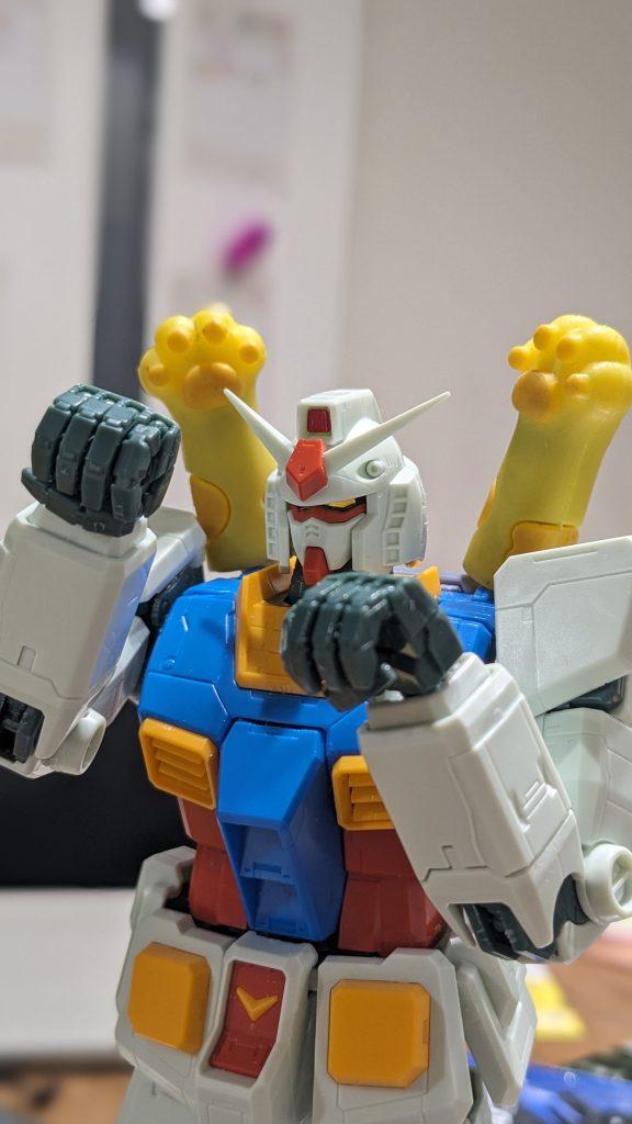 45年ぶりの復帰ガンプラ1体目