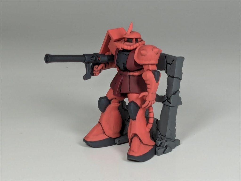 チョコサプ シャア専用ザク–2枚目/制作者：シグラム