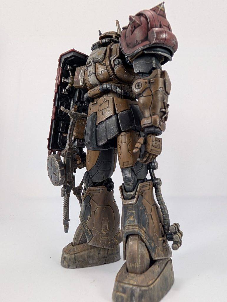 HGザクII F型 ソラリ機 (復讐のレクイエム)–3枚目/制作者：ガラピコ