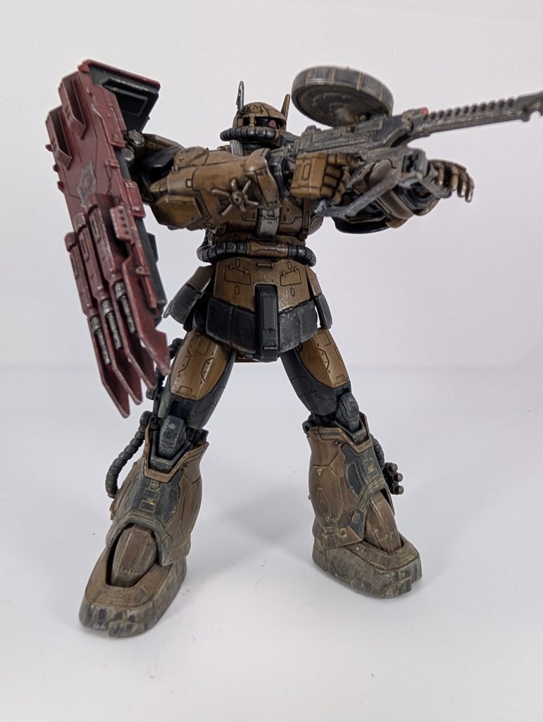 HGザクII F型 ソラリ機 (復讐のレクイエム)–7枚目/制作者：ガラピコ