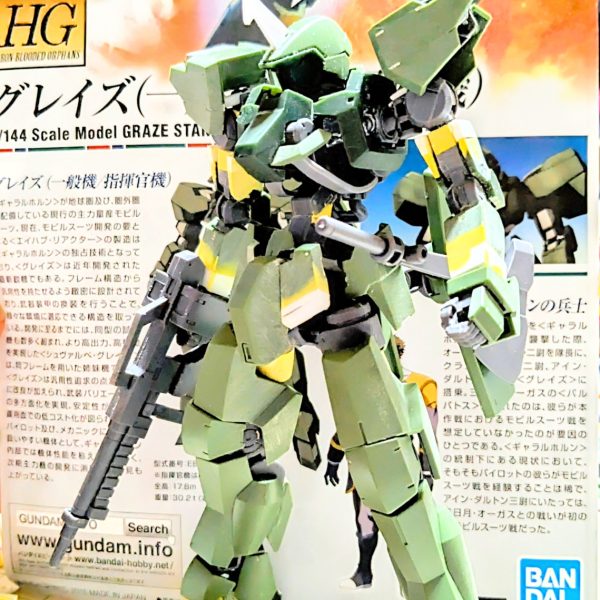 HG グレイズ(一般機/指揮官機) 塗装するだけ何色に、するかアンケートに協力お願いします。
