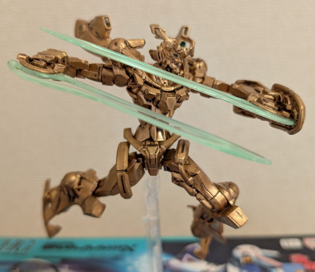 いつもの「進めば2つ」な二刀流ポーズです♪♪