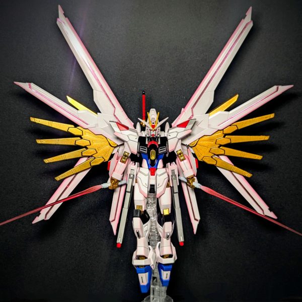 塗装2回目！マイティストライクフリーダム(;; ･`ω･´)