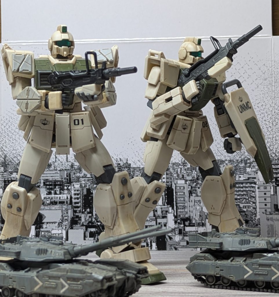 機体解説 RGM-79(G)陸戦型ジム国連海兵隊仕様機
