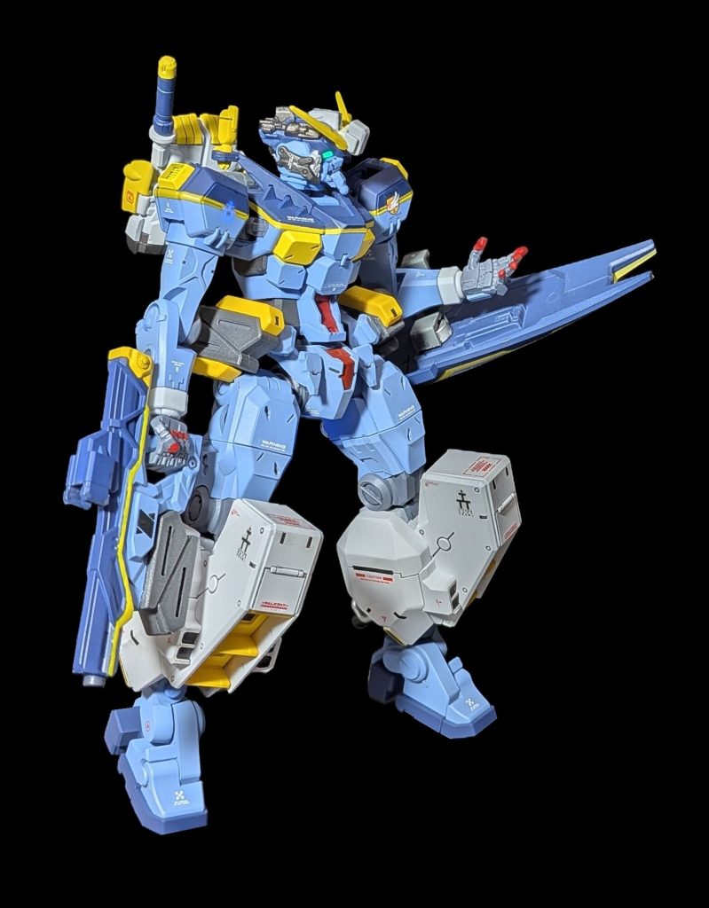 最後はいつものポーズで 世界観を崩さずミキシングするってとても難しいですね⋯ですが好きなAOZをGQで再現出来たのでとても満足です! ・写真撮影後、切り抜きソフトで背景を黒塗りにしています