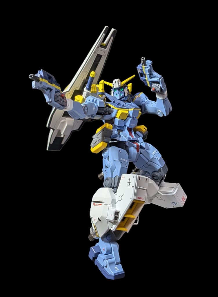 二挺持ちポージングって難しいね…