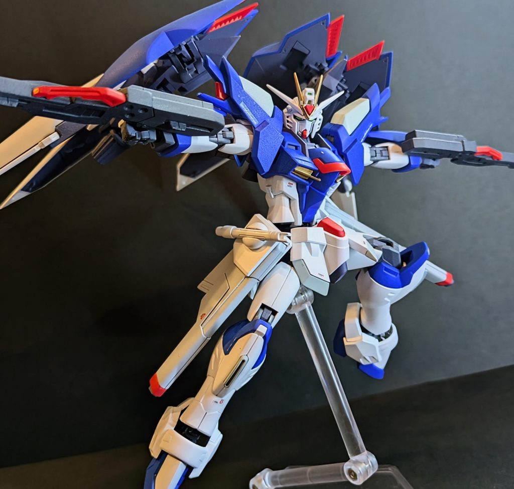 ツインバスターライフルが分割できるのがマッチしてる気がします。