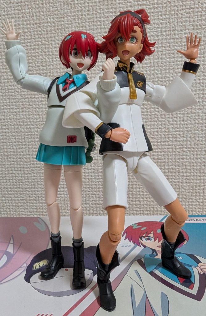 スレッタ先輩とも和気あいあい♪♪