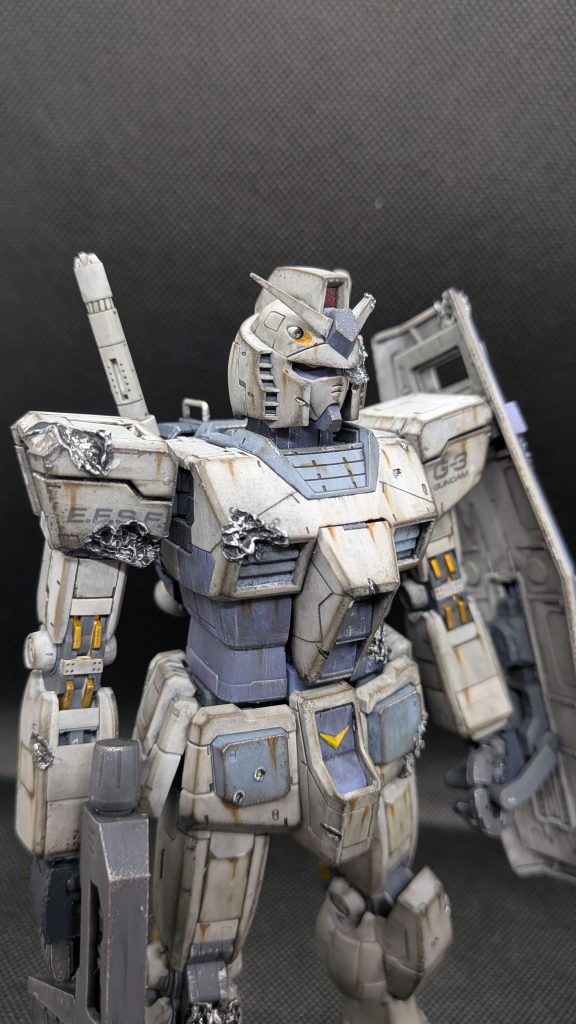 MG　G-3ガンダム　ver.3.0　成形色仕上げ