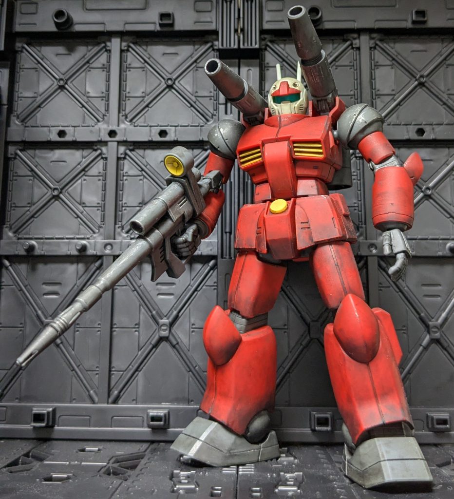 成型色仕上げに再挑戦！ HGUCガンキャノン（REVIVE）