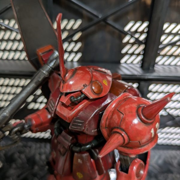 マラサイ（シャア専用機カラー）筆塗り全塗装