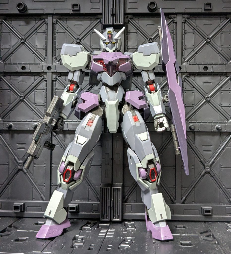 ちょっとスジボリ、ちょっと改造　水星の魔女 HGガンヴォルヴァ