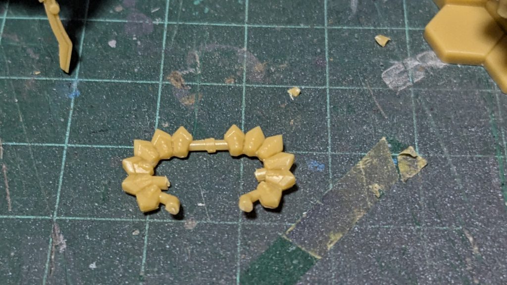 このパーツ以外は説明書無しでもなんとか組み立てられました。