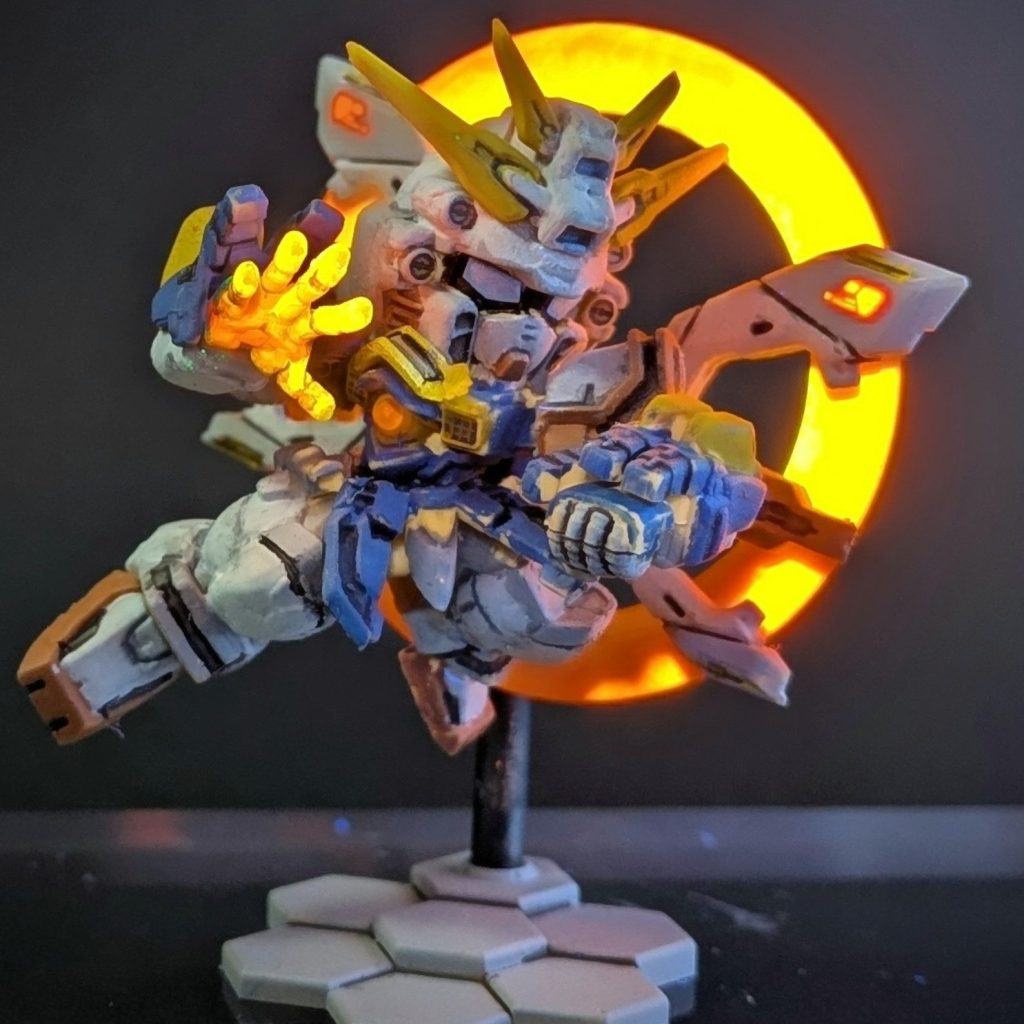 ガンダムスペリオルディファイン ゴッドガンダム 全塗装 完成品