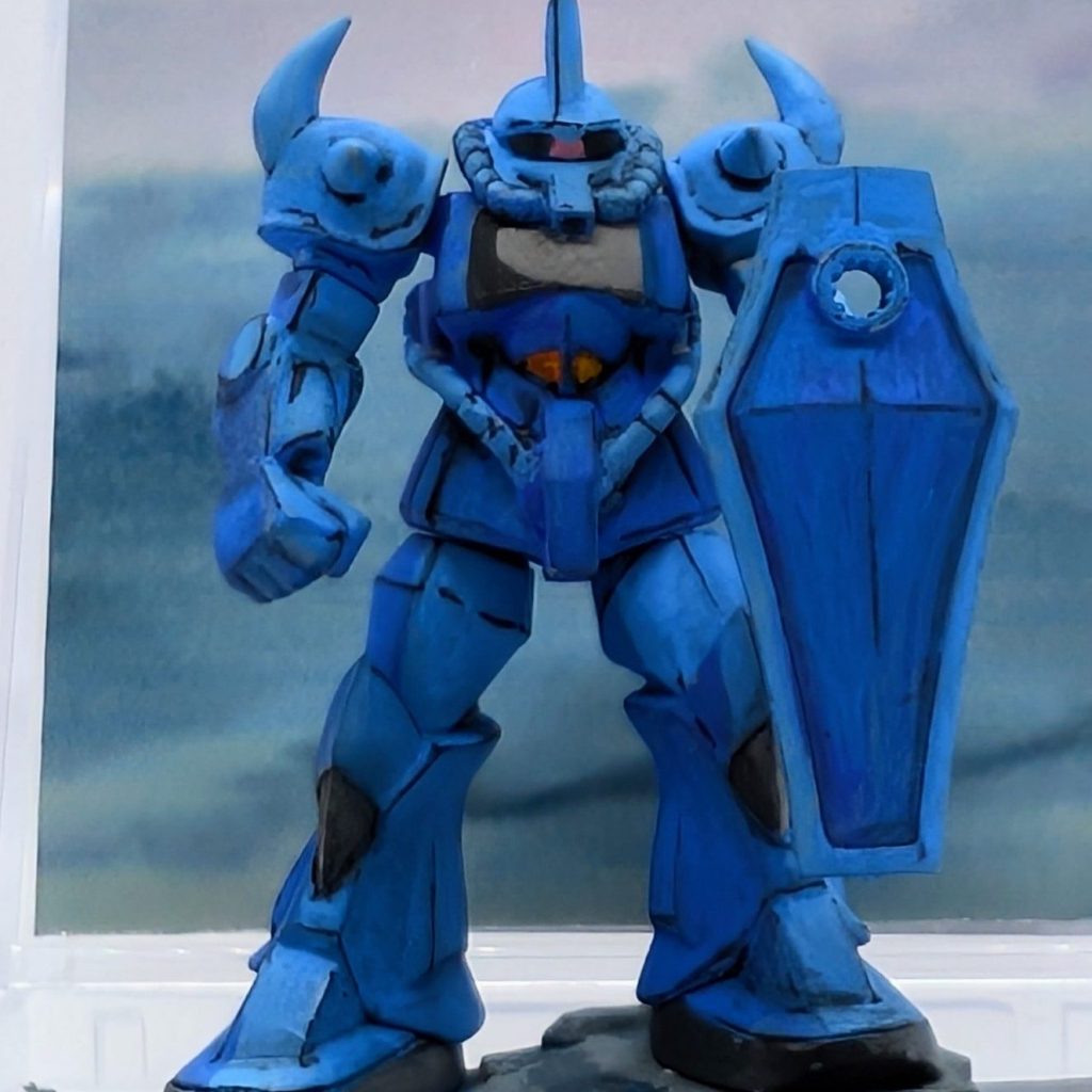 チョコサプ グフ アニメ塗り｜Garakさんのガンプラ作品｜GUNSTA