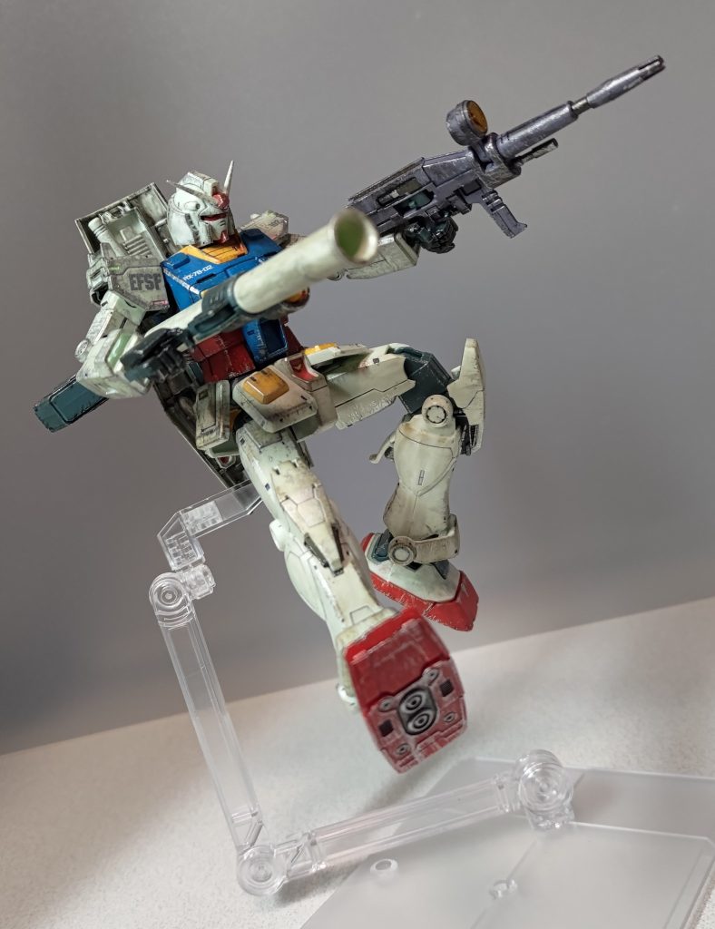 ライフルも一緒に。