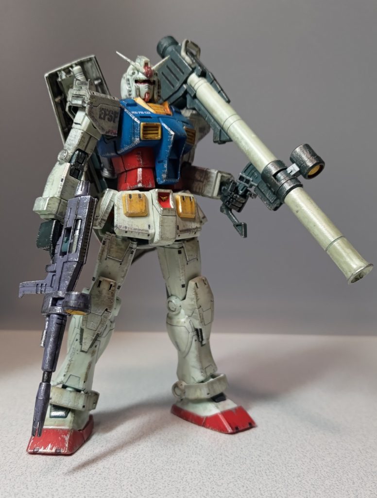 以上、ご覧いただきありがとうございました。・・・素組みということもあってアッサリ気味の投稿でしたねw思うように汚しを制御できてなかった感がありますが、学びと手ごたえはガッツリ。練習作品としては満足です。