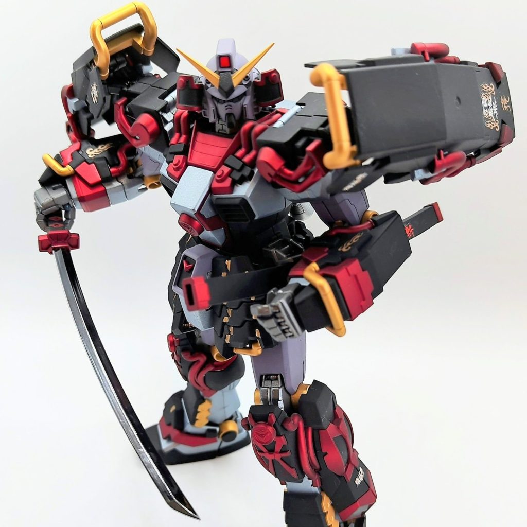真武者頑駄無 戦国の陣 黒衣大鎧｜ギンさんのガンプラ作品