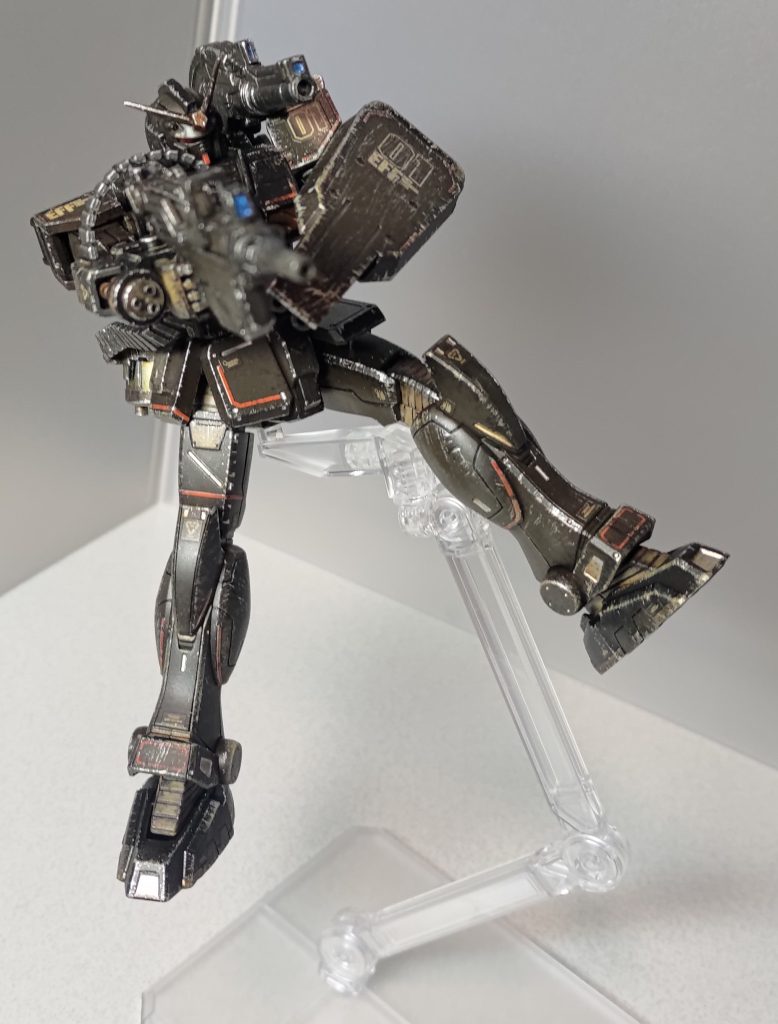 ショルダーキャノンも加えて全弾発射!!