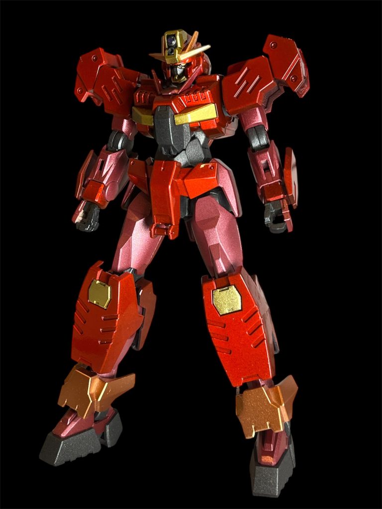 次男の言う通りに作ってたらアイアンマンみたいな色になりました🙂↕️キャンディレッドとメタリックピンクが次男のパーソナルカラーになってます🦐