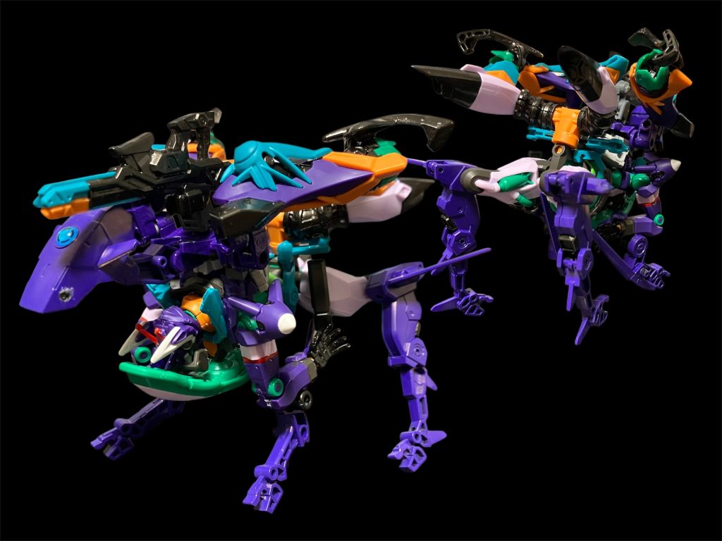 ランドライガー(略してR2)モード。ウェイブライダーと違う可変機の試み^_^