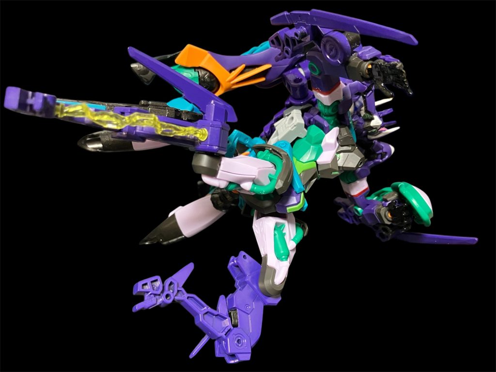 どこぞのアスランばりプラズマカッター蹴り^_^