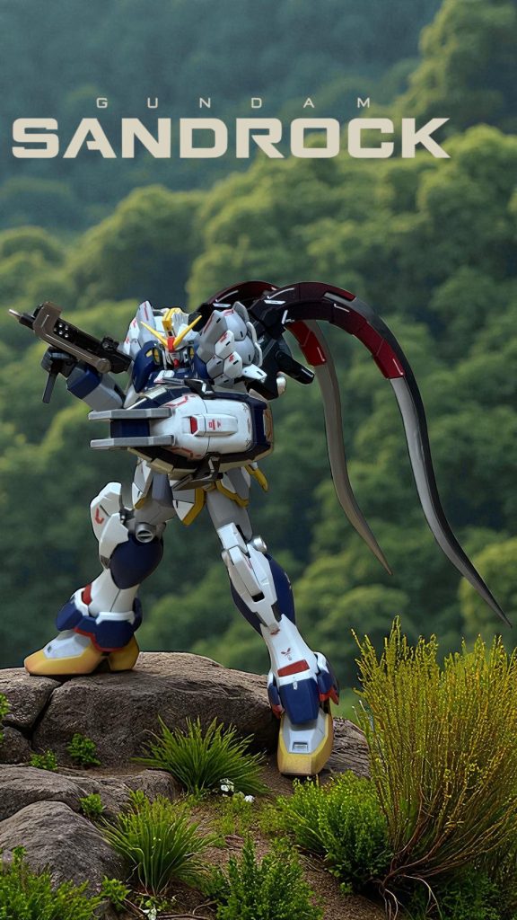 MGガンダムサンドロック–3枚目/制作者：OBORO二等兵