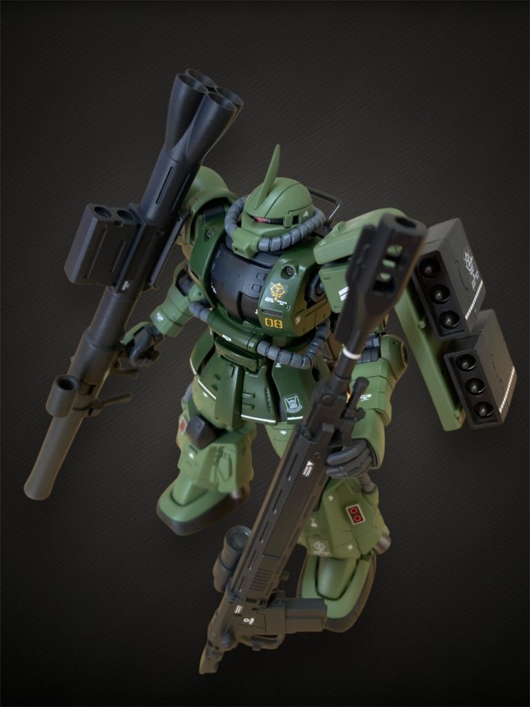 高機動型ザクⅡ 量産型カラーの小隊長機–5枚目/制作者:241