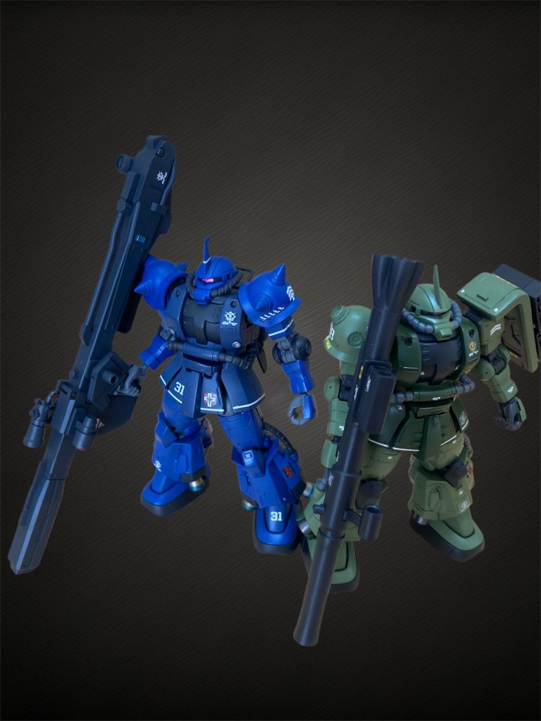 ランバラル専用のR-1Aと。