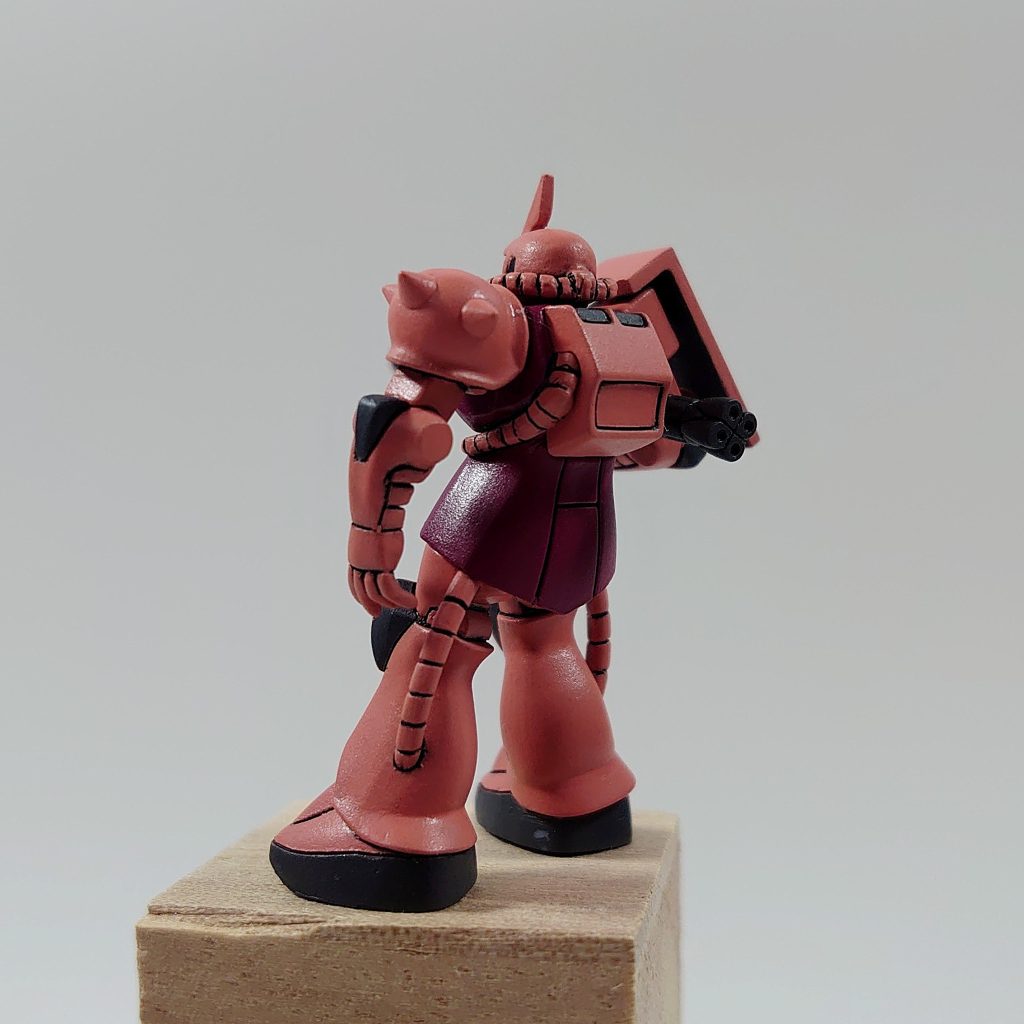 チョコサプ・シャア専用ザク–6枚目/制作者：しらいし