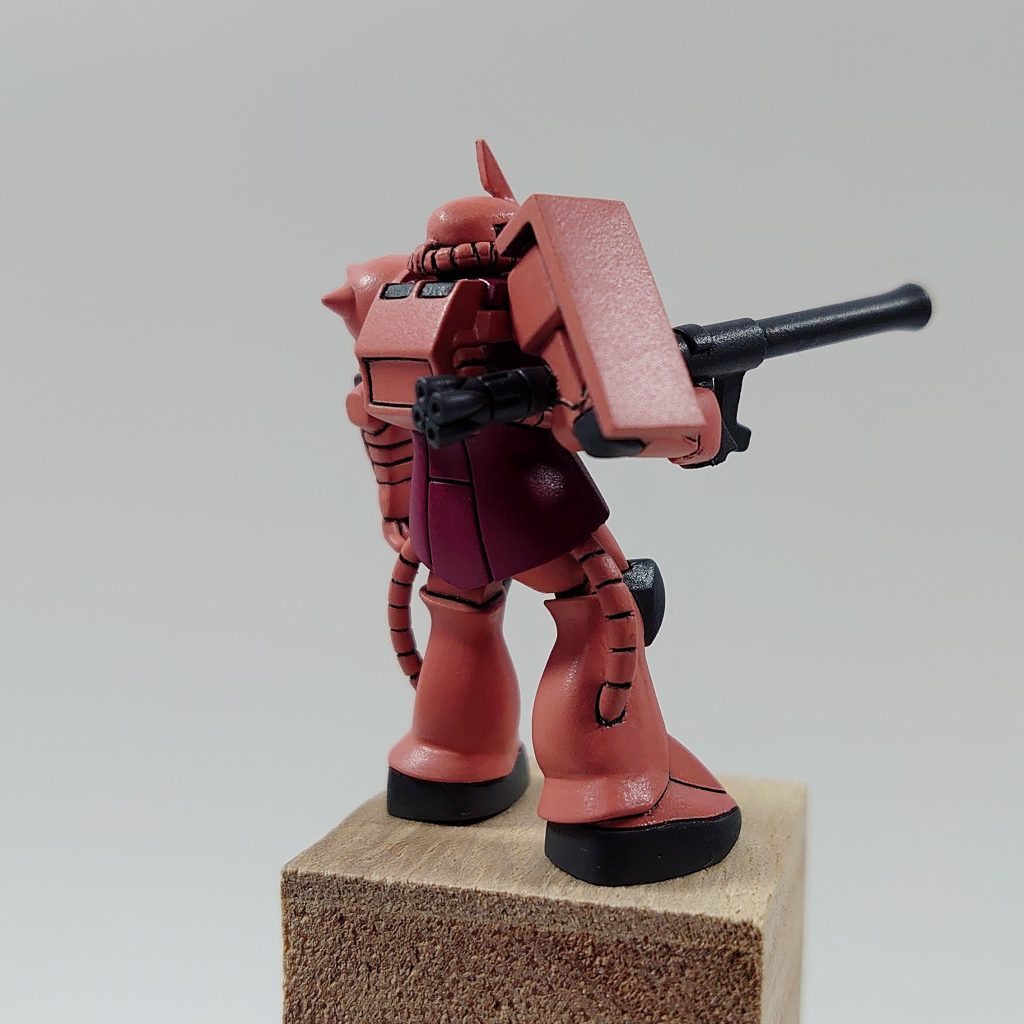 チョコサプ・シャア専用ザク–4枚目/制作者：しらいし